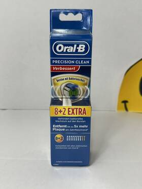 Oral-b 210201207498 Brand New Precision Clean Replacement Brush Heads Pack Of 10 German
