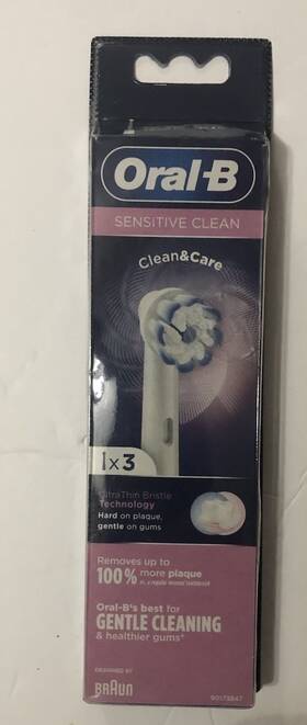 Oral-b 210201318064 Sensitive Clean Replacement Toothbrush Heads 3 Pack