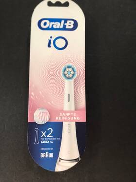 Oral-b 210201319870 Genuine Io Sanfte Reinigung Replacement Brush Heads 2 Pack White