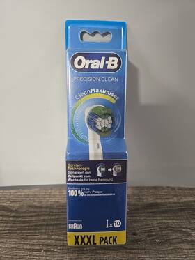 Oral-b 210201321699 Precision Clean Maximiser Xxxl Pack 10 Brush Heads