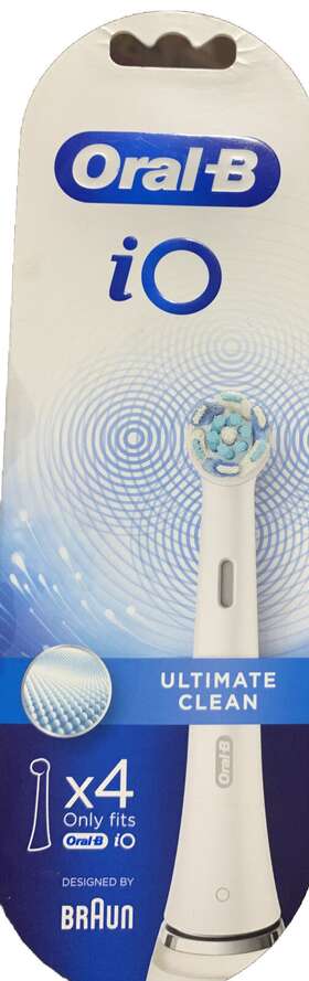 Oral-b 210201342748 Io Ultimate Clean Toothbrush Heads Pack Of 4 Counts - White