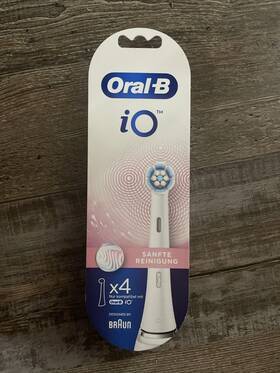 Oral-b 210201343622 New Io Replacement Brush Heads Gentle Care White Pack Of 4 Sealed A9
