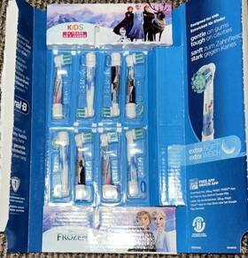 Oral-b 210201395263 Kids Electric Toothbrush Brush Heads - Featuring Frozen 8 Pack