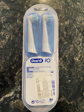 Oral-b 210201399957 4x Io Ultimate Clean Replacement Brush Heads White New