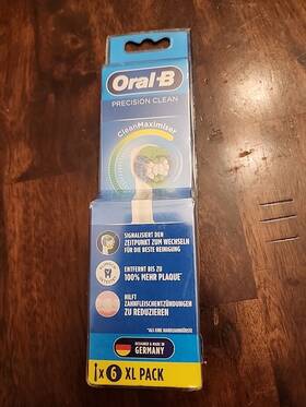 Oral-b 210201410478 Precision Clean Replacement Brush Heads Pack Of 6