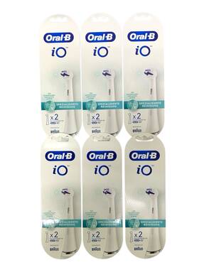 Oral-b 210201416692 Io Replacement Brush Heads X2 Specialised Clean White Lot Of 6