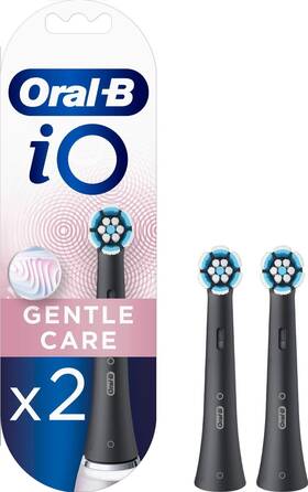 Oral-b 210201418993 - Io Gentle Care Black 2 Pcs