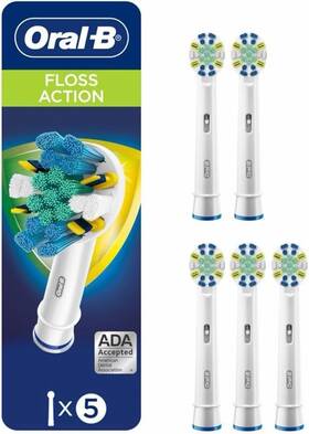 2110438 Oral-b Floss Action Toothbrush Heads Macclean Bristle For Vitality Pro Smart 6