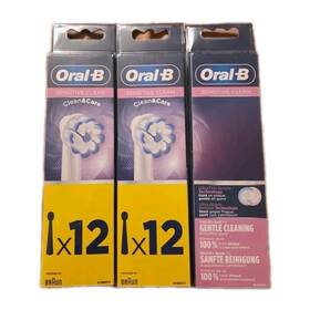 Oral-b 214204378709 12x Sensitive Clean Replacement Brush Heads New