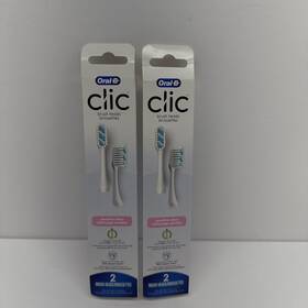 Oral-b 300410108762 Clic Replacement Brush Heads Sensitive Clean 2 Packs 4