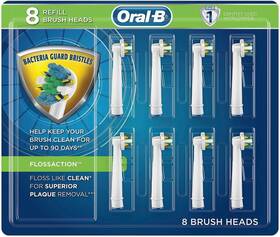Oral-b 313113678654 - Floss Action Replacement Brush Heads 8 Pieces