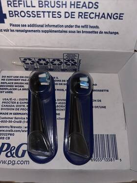 395574 Oral-b Genuine Io Gentle Clean Replacement Brush Heads -2 Pack -no Box