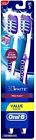 Oral-b 3d White Pro-flex Toothbrushe Full Head Soft 2 Ea Pack Of 7 300410101138