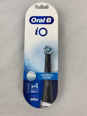 Oral-b 421020124512 1x Io Ultimate Clean Replacement Electric Toothbrush Brush Heads 4
