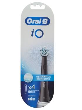Oral-b 421020319856 Io Ultimative Reinigung Black 4 Heads New German Made Ultimate Cleaning