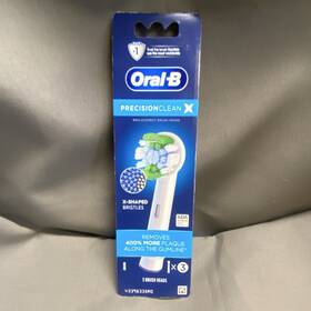 43736335ro Oral-b Precision Clean X Brush Heads X-shaped Bristles Vitality Pro 3 Pack