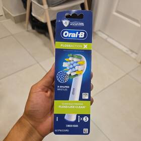 Oral-b 52138335ro 1 Oral-b Flossaction X Toothbrush Brush Heads 3 Pack