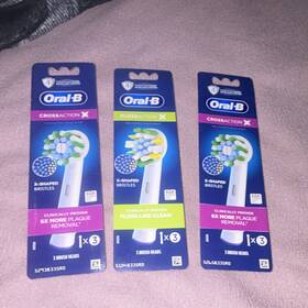 52748335ro Oral-b Crossaction X And Flossaction Toothbrush Brush Heads Vitality Pro 9 Total