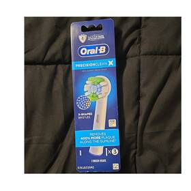 Oral-b 5351a333rd Oral-b Precision Clean X Replacement Brush Heads 3 Pack White X-shaped Bristles