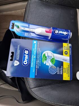 Oral-b 53848335rd Oral-b Precision Clean Tooth Brush Plus5 Pack Replacement Heads