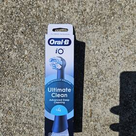 Oral-b 700216198851 4 Io Ultimate Clean Brush Head Authentic Genuine Pack Replacement White