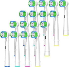 Oral-b 744759360915 16 Pack Replacement Toothbrush Heads Brush Compatible With