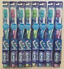 Oral-b 8 3d White Vivid Manual Toothbrush Medium With Polishing Cups 300416647661