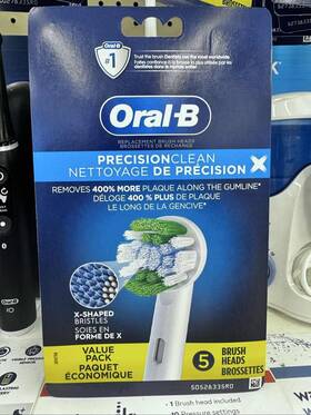 80338301 Oral-b Precision Clean Brush Heads - 5 Pack