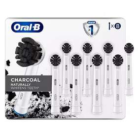 80349612 Oral-b Charcoal Electric Toothbrush Replacement Brush Heads 8 Ct. Refills