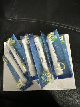 80723125 Oral-b Flossaction X Electric Toothbrush Replacement Brush Heads 9 Count New