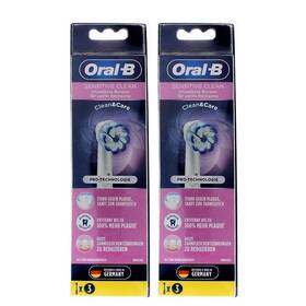 Oral-b 810390035632 Sensitive Clean Clean&care Replacement Electric Brush Heads 2 Packs Fo 3