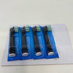 Oral-b 824918787651 Oral-b Crossaction Black Replacement Brush Heads 4-pack