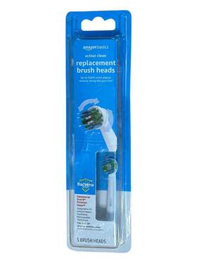 Oral-b 842379198847 Replacement Toothbrush Heads Fits Precision Clean - 5 Pack White