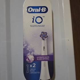90254251 Oral-b Io Ultimate White Rotating Replacement Heads 2 Pack Fits