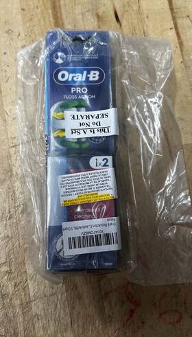 90441585 Oral-b Pro Floss Action Electric Toothbrush Replacement Heads Refills 5 Count