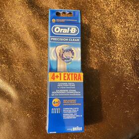 90624996 Oral-b Precision Clean 5 Pack Replacement Brush Heads Powered By Braun New