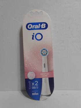 Oral-b 90750067 Oral-b Io Gentle Care Toothbrush Replacements Brush Heads Refills White 2ct