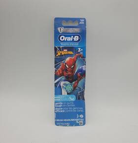90992826 Oral-b Extra Soft Replacement Brush Heads - 2 Spiderman