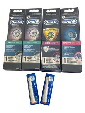 91947443 Oral-b 91361211 Six 6 Brush Heads 91410117 91357618