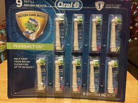 91656421 Oral-b Advanced Clean Brush Heads 9 Pack