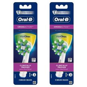 92161375 Oral-b Crossaction Electric Toothbrush Replacement Brush Heads - 3ct/2pk