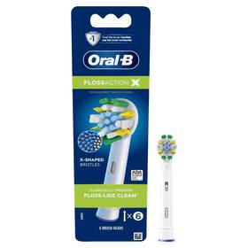 94580746 Oral-b Floss Action X-filament Replacement Brush Heads - 6ct