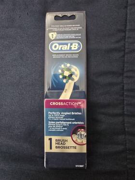 97419607 Oral-b 1 Crossaction Electric Toothbrush Head Replacement