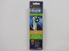 97533085 Oral-b Cross Action Eb50-4-replacement Brush Heads Refill 4 Pack -braun-new