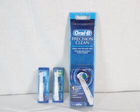 98631800 Oral-b 3 Pack Precision Clean Brush Head Powered By Braun Plus New A311