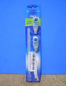 20212733 Oral-b 987176130945 Crossaction Power Toothbrush Soft Replacement Heads- 2 Pack