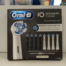 990363562 Oral-b Io Series Electric Toothbrush Replacement Brush Heads Ultimate Clean 8ct