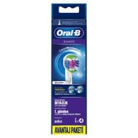 Oral-b B001f51p9g Oral-b 3d White Electric Toothbrush Replacement Brush Heads 4 Count