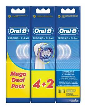 Oral-b B00f9xqh9c Oral-b Precision Clean Replacement Brush Heads Mega Deal Pack 4 2