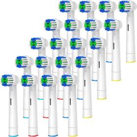 B00rck2jau Oral-b Replacement Toothbrush Heads 20 Pcs Electric Brush For Pro